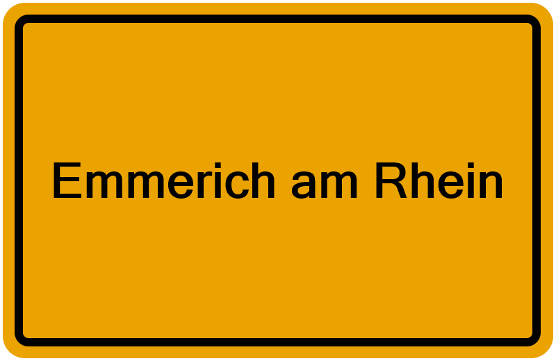 Handelsregisterauszug Emmerich am Rhein
